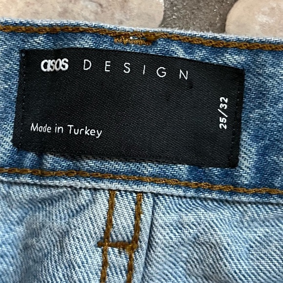 ASOS Womens Daisy Block Jean SZ 4 6 Womens Jeans Classic - Picture 4 of 5